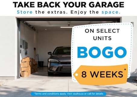 Vaultra Storage Hamilton Promotion